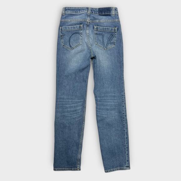 Dorothee Schumacher Slim Straight Cropped Medium Wash Jeans Size 1 XS - Picture 3 of 10